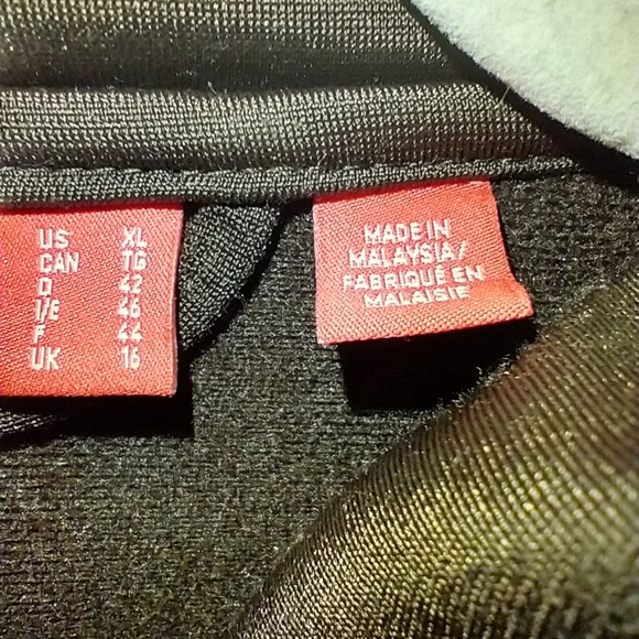 Puma Brown Full Zip Mock Neck Jacket Women's sz XL. - Picture 5 of 8